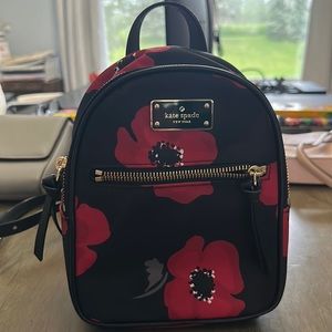 Kate Spade rose backpack